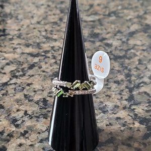 Bomb Party RBP6372 August Birthday Peridot "I'm Coming Back for You" Sz 6